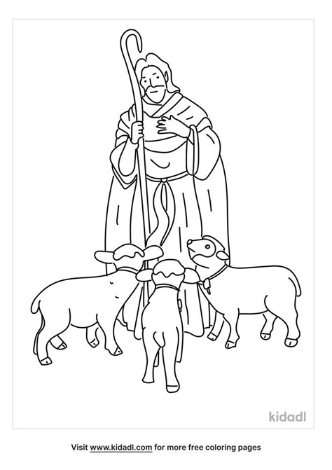 Psalm 23 Coloring Page Free Bible Coloring Page Kidadl