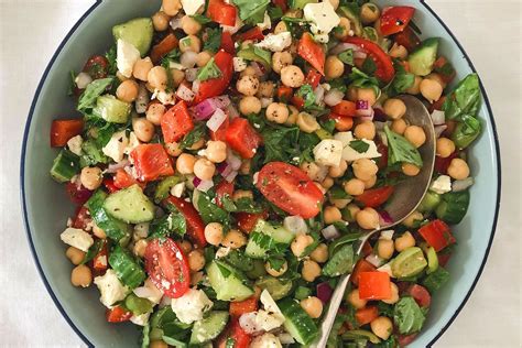 Mediterranean Garbanzo Bean Salad