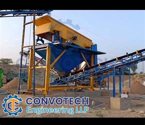 45 HP Mild Steel Sand Screening Plant Capacity 100 TPH At 1850000