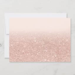 Rose Gold Frame Blush Ombre Photo Sweet 16 Invitation Zazzle