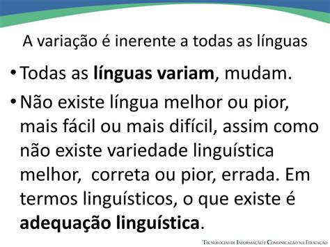 PPT Variação linguística PowerPoint Presentation free download ID