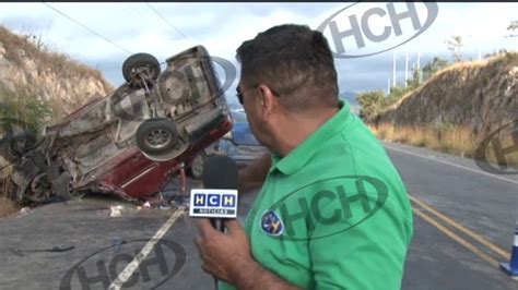 Brutal Accidente Vial Deja Una Mujer Fallecida Y Cinco Lesionados En Carretera A Olancho Hchtv