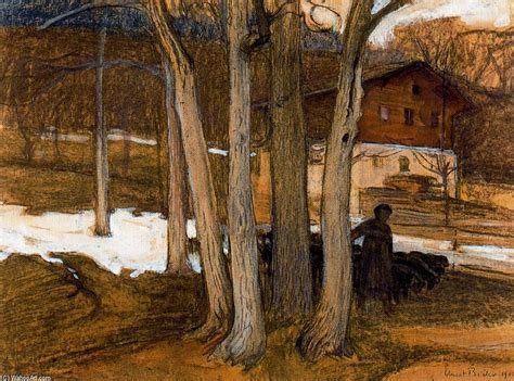 Art Reproductions The House Of The Painter In Savi Se By Ernest Bieler