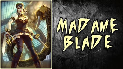 MADAME BLADE SERQET Smite Skin Preview YouTube