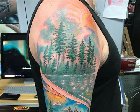 101 Best Forest Tattoo Shoulder Ideas That Will Blow Your Mind