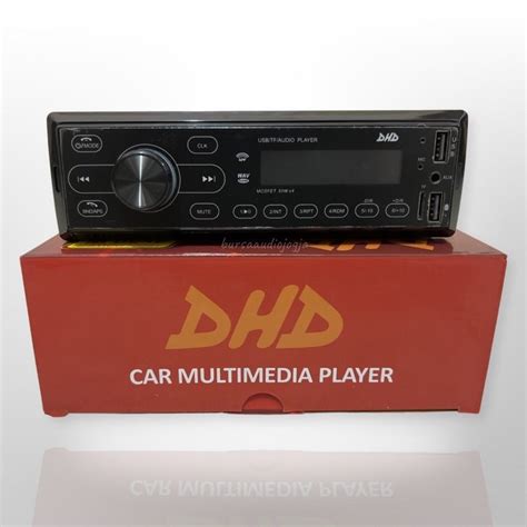 Jual Head Unit Single Din Dhd Tape Mobil Usb Bluetooth Shopee