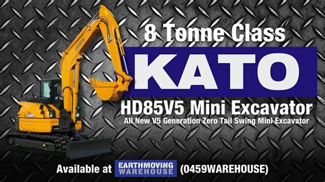 Kato Mini Excavator T Hd V Earthmovingwarehouse Kato