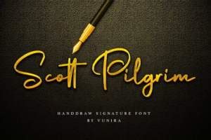 Scott Pilgrim Font from Vunira - Fontspace.io