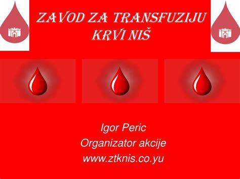 Ppt Zavod Za Transfuziju Krvi Ni Powerpoint Presentation Free