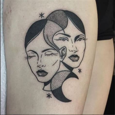 60 Best Gemini Tattoos Ideas Hike N Dip Gemini Tattoo Gemini