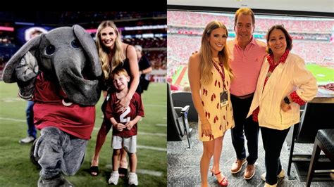 Watch Nick Saban S Daughter Kristen Saban Shows Off Her Casual Alabama Inspired Outfit Ahead Of