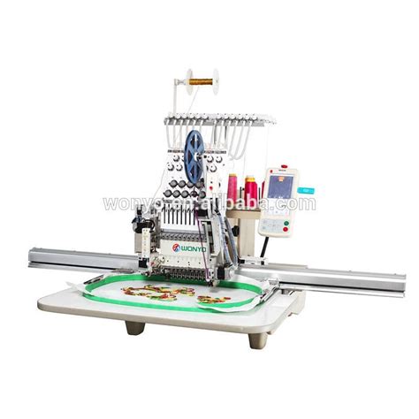 Single Head Embroidery Machine WY1201C Wonyo 12 Needles