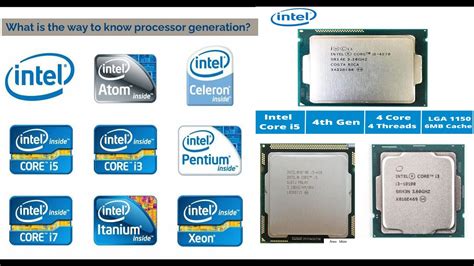 What Is The Way To Know Processor Generation Shortcutsolution Shortcut Solution It Solution