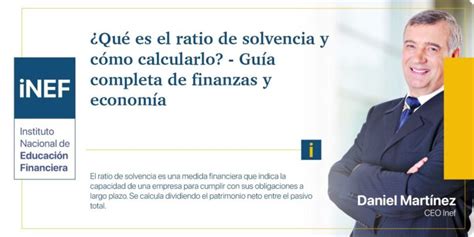 Qué es el ratio de solvencia y cómo calcularlo Guía completa de