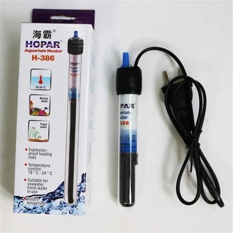 Termostato Aquecedor Hopar 50w H 386 Para Aquários Shopee Brasil