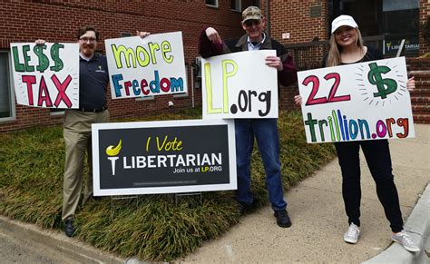 Libertarians stage nationwide Tax Day protests - Libertarian Party