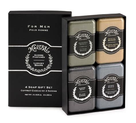 Mistral Men's Soap Gift Set - FindGift.com