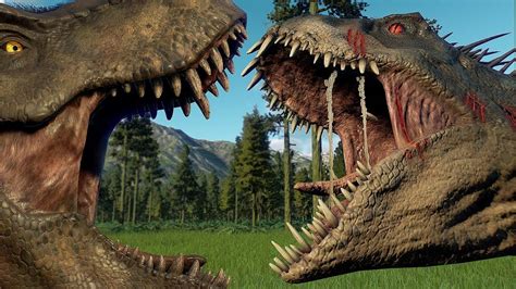 T Rex Velociraptors Indominus Rex Spinosaurus Allosaurus