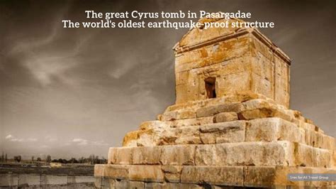 The great Cyrus tomb in Pasargadae - The best travel agency in Iran