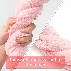 Amazon Evankin Pink Fluffy Car Steering Wheel Cover Universal