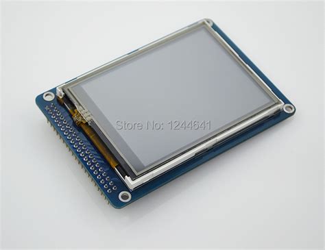 Купить 32 32 дюймовый Tft Lcd дисплей 320 X 240 сенсорный экран с Microsd для Arduino корабль