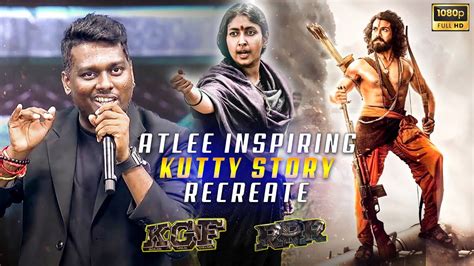 Kutty Story Atlee Speech In Jawanstory Recreatecuts Of Soloeagle