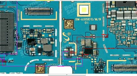 Schematic Jalur On Off Dan Volume Samsung A10 Youtube