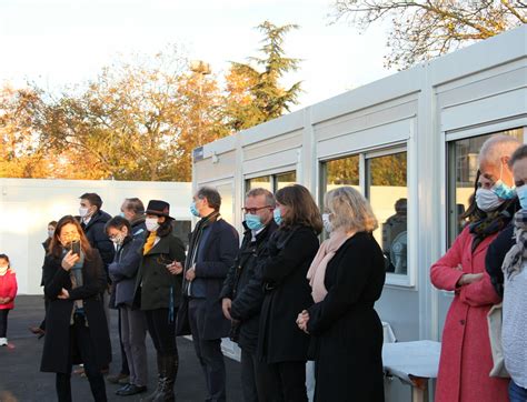 Nos Partenaires Visitent Notre Cole Sartrouville Cours Charles P Guy