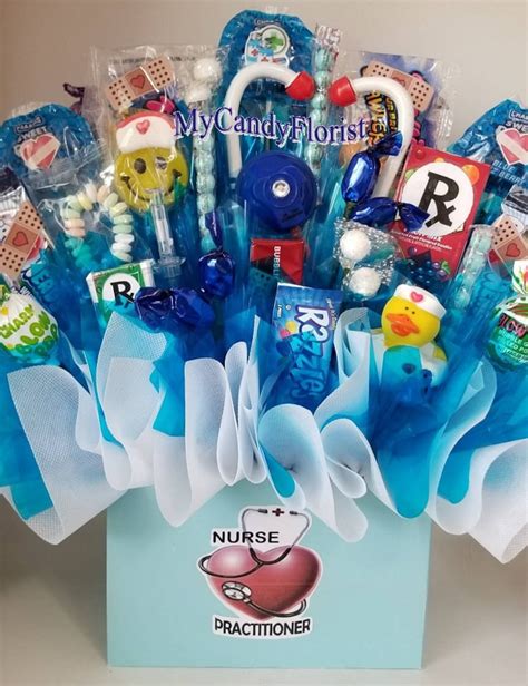 Medical Candy Bouquet Doctor Physician Nurse Technician Etsy