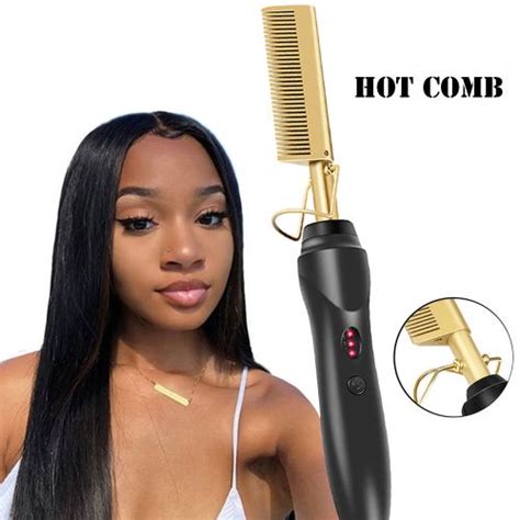 Generic Hot Comb Wet And Dry Hair Use Hair Straightener Comb Best Price Online Jumia Kenya