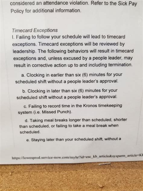 Lowes Write Up Policy at Amanda Unger blog