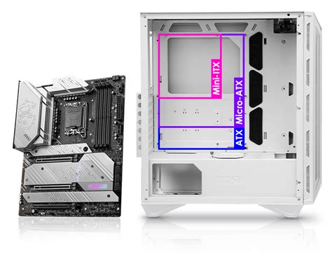 MPG GUNGNIR 110R WHITE Gaming Case THE NEW FORM