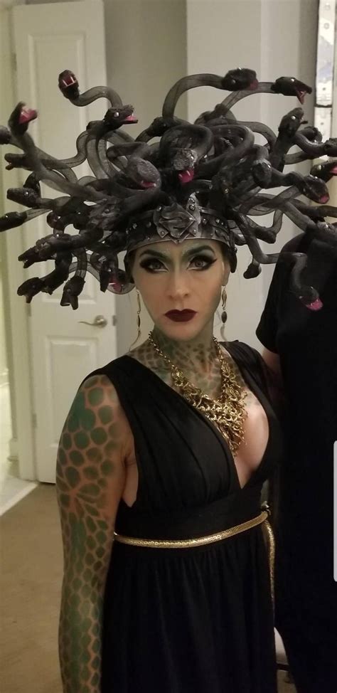 Made To Order Medusa Headdress Etsy In 2021 Medusa Halloween