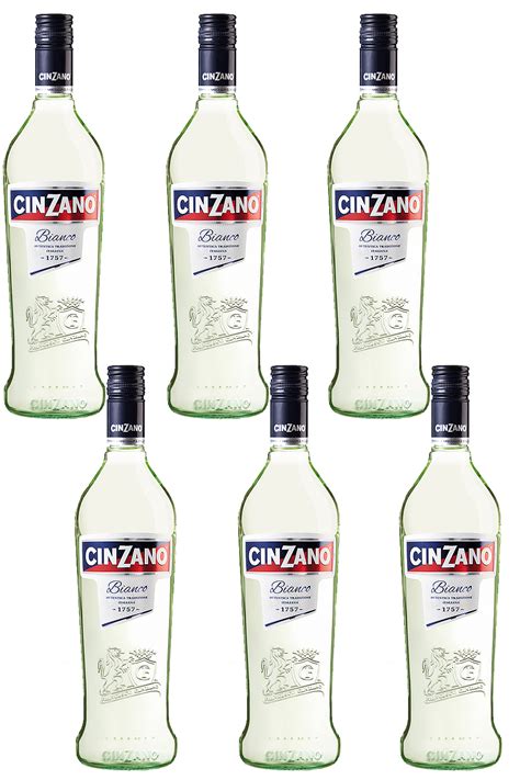 Cinzano Bianco Vermouth 6 X 0 75 Liter Getraenke Handel Ist Ihr