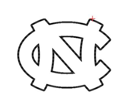 Unc Nc Logo Svg File Etsy