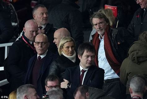 Uniteds Two Sirs Alex Ferguson And Jim Ratcliffe Are All Smiles At Old Trafford As The Pair