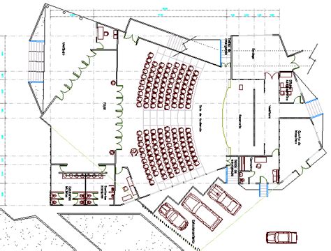 Auditorium Seating Layout Plan