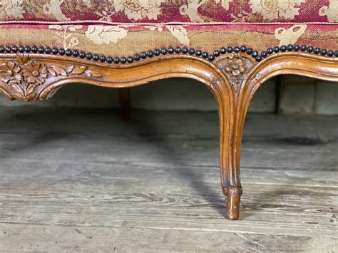 Proantic Banquette Louis Xv En H Tre Sculpt Et Moulur Dossier Corbe