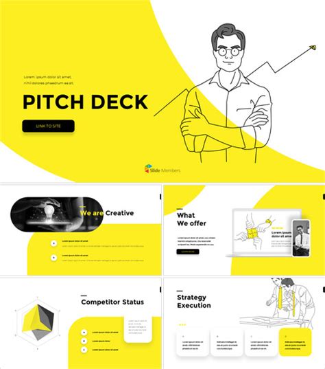 280 Illustration Ppt Templates Slide Members