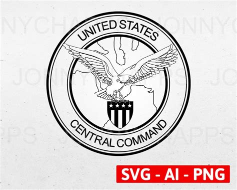 US Central Command Logo United States CENTCOM Seal Insignia - Etsy ...