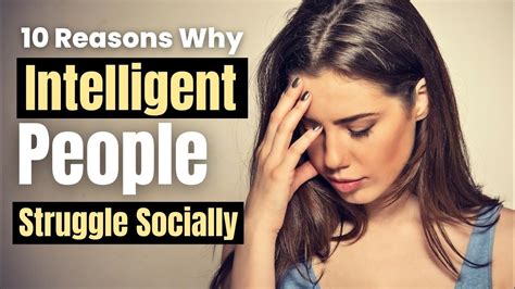 10 Reasons Why Highly Intelligent People Have Poor Social Skills Youtube