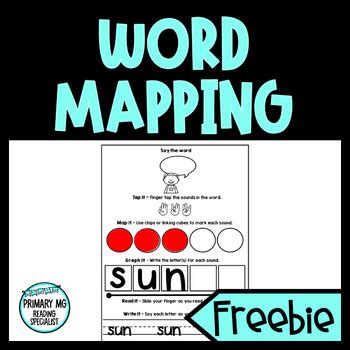 Orthographic Mapping Phonics Word Mapping Intervention Multisensory