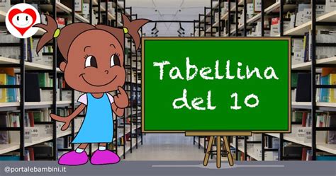 Tabelline Schede Didattiche Portalebambini It