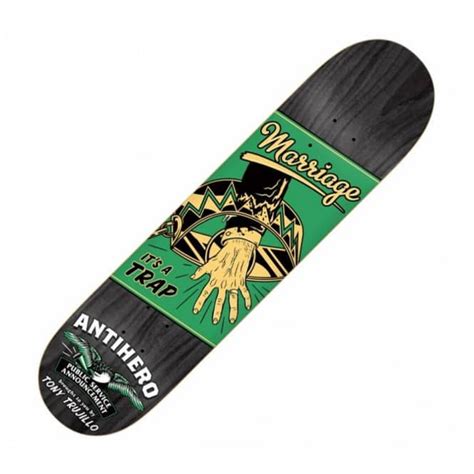 Antihero Skateboards Anti Hero Trujillo Advisory Skateboard Deck