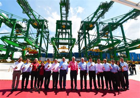 Singapore Opens Three Berths at Tuas Mega Port