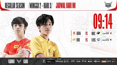 Hasil Onic Vs Aura Fire Di Regular Season MPL ID S11