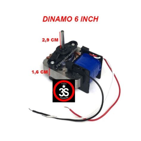 Jual DINAMO MOTOR KIPAS ANGIN KARAKTER 6 INCH MODEL UMUM Shopee Indonesia