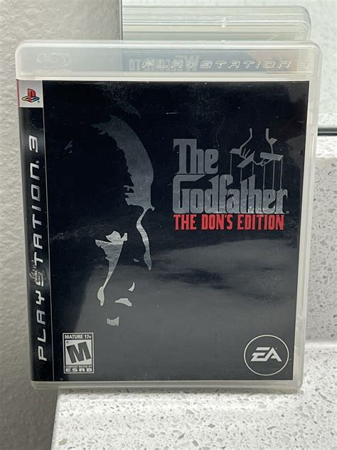 The Godfather The Don S Edition Sony PlayStation 3 2007 PS3 CIB