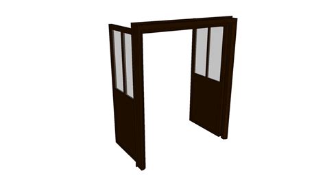 Double Glass Door 3d Warehouse