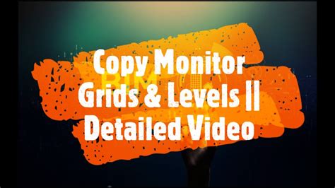 Copy Monitor In Revit Grid Levels Detailed Video BIM Guru